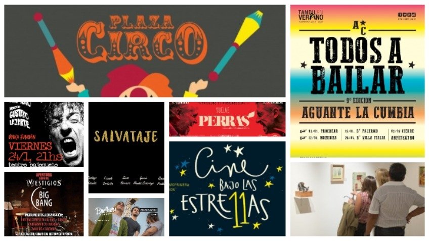 La agenda del fin de semana tandilense